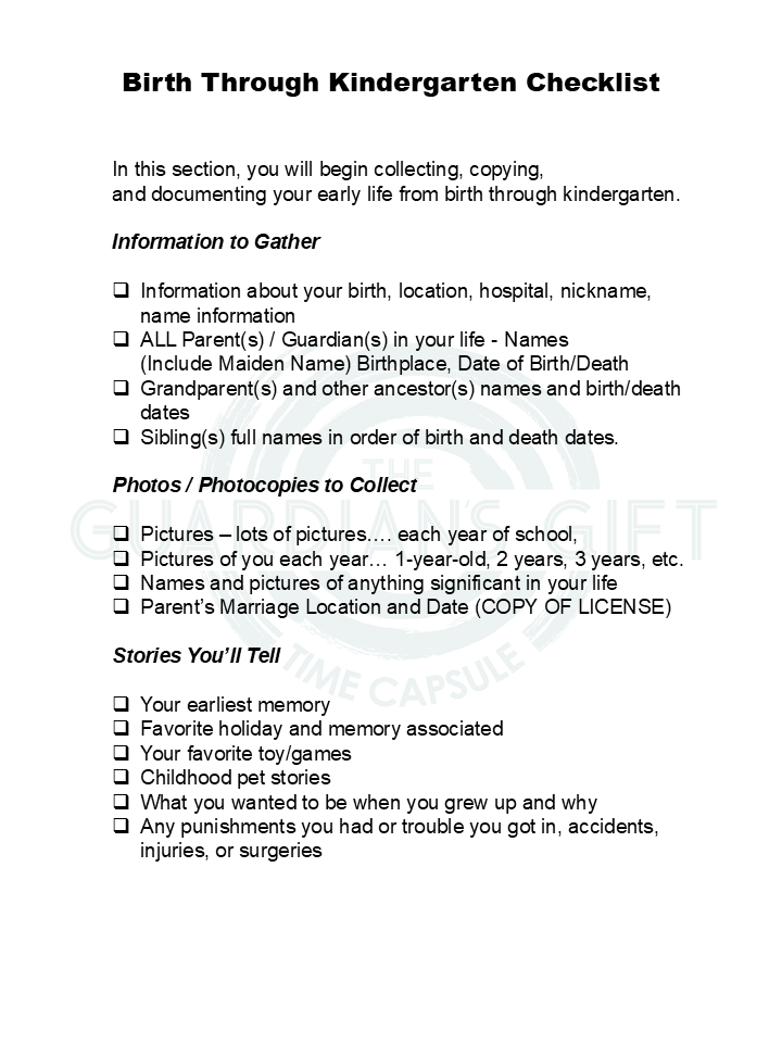 The Guardian's Gift Workbook - Image 4