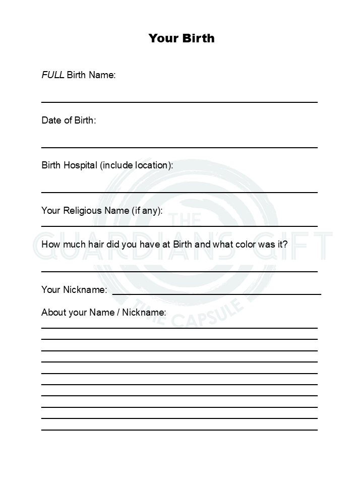 The Guardian's Gift Workbook - Image 5